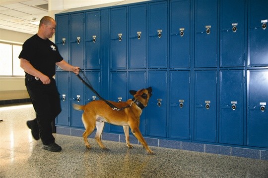 Pascack Hills’ K-9 Drug Sweep