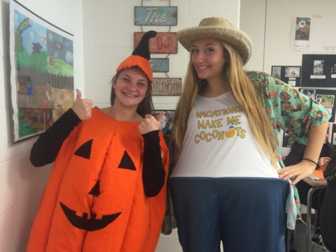 Pumpkin and Tourist