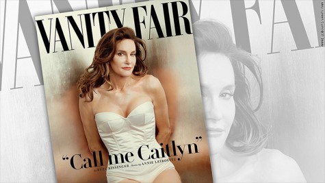 Caitlyn Jenner appears on the cover of Vanity Fair. Photo from CNN