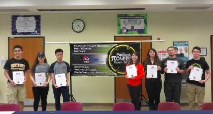 Robotics team hosts Letter of Intent signing event