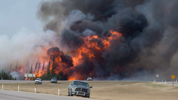 Fort McMurray Wildfire. Photo by CBC News 