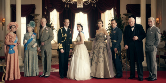 Image from the trailer of The Crown, which is going to be new to Netflix
https://vimeo.com/164103147 