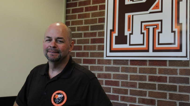 Pictured: Matt Miller, a PHHS Security officer. Photo by Sophie Miller