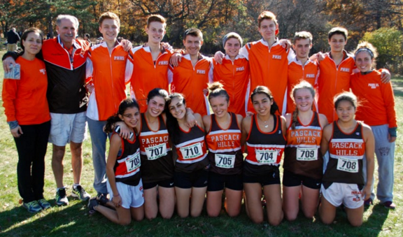 Photo Credits: Jillian Michaels. The varsity girls and boys cross country team from the state sectional meet on Nov.5 at Garret Mountain in Woodland Park.