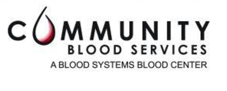 Community Blood Services Logo. Photo by the Community Blood Services website.