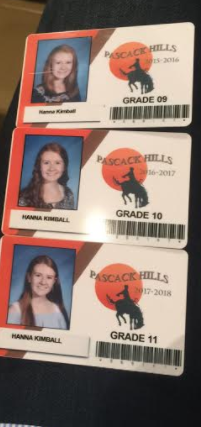 Junior Hanna Kimballs high school transformation. Photo by Hanna Kimball. 