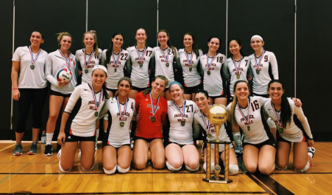 Hills Volleyball Wins Tournament