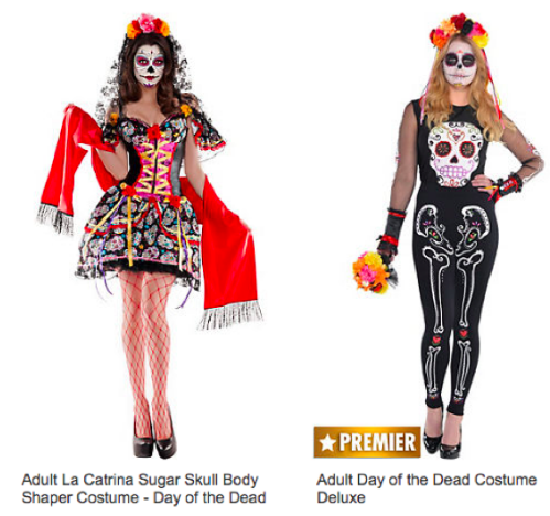 The variety of women’s Halloween costumes in Party City, showing that women should not be limited to both ends of the spectrum. Photo by Party City. 
 