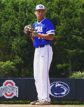 
Lum Pitching for his club team this fall. Photo by Jeff Lum.