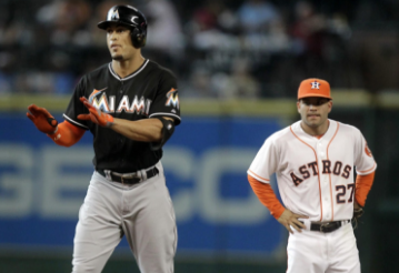 Stanton hit 59 home runs in his MVP season. Photo by MLB.com. 