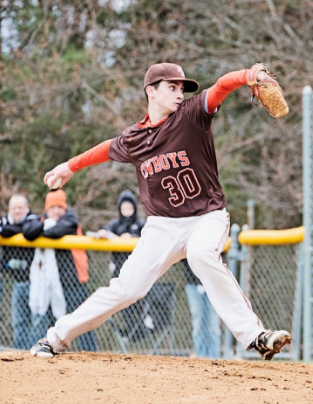 Brodsky Pitching last year. Picture taken by Steve Brodsky. 