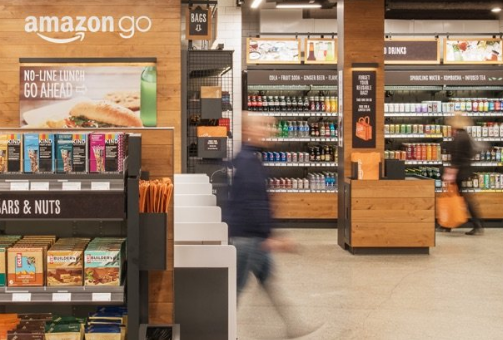 Amazon’s Futuristic Grocery Store Opens to the Public with No Lines or Cashiers