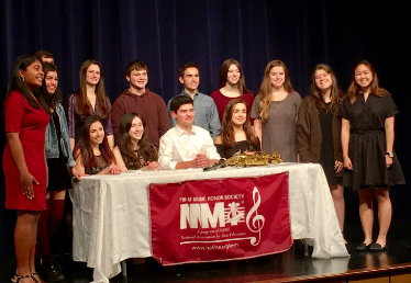 Top left to right: Serin Matthews, Grace Liriano, Brett Berger, Julia Schwartz, Grady Johnson, John Giardina, Jessica Strassberg, Rebecca Herman, Sarah Winston, Amber Leung,  Bottom left to right: Gianna Lucido, Eliza Romeu, Harrison Blume, Francesca Ferraro  Not pictured: Zainah Alizade