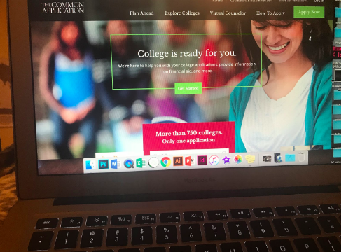 
The Common Application homepage
Photo by: Hanna Kimball