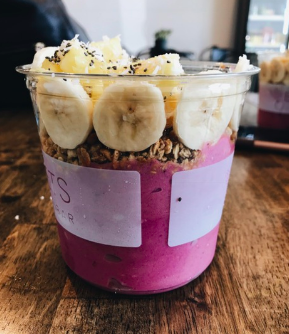 A bowl from Beets Juice Bar