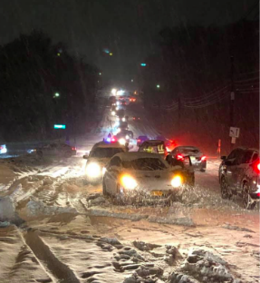 A photo of the busy Summit Ave in Montvale
Photo by Eileen Brannigan Lonergan