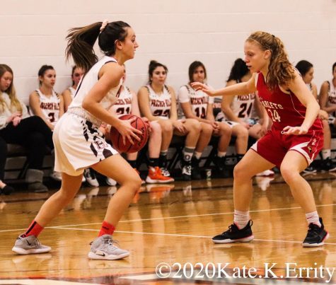 Girls Basketball game 1/4