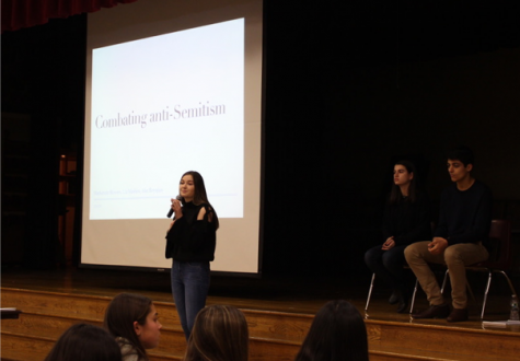 Hills students make change with community awareness project battling anti-Semitism