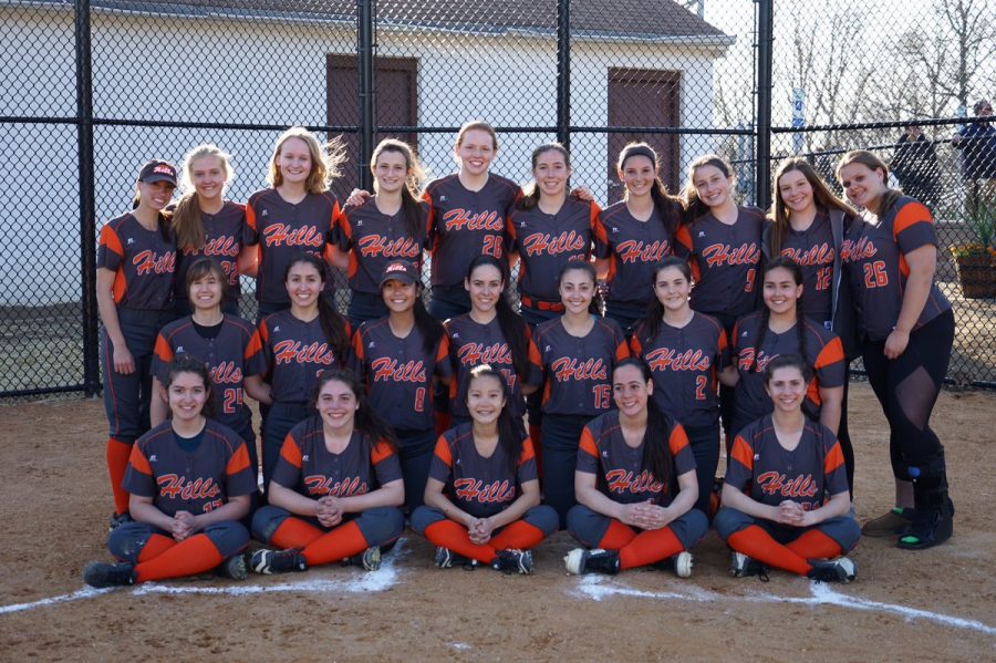 The Pascack Hills softball team in 2019. 