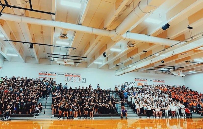 The fall Pascack Hills pep rally, the first where the Class of 2020 were seniors.