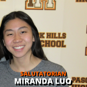 ‘Confident, ‘well-rounded, and ‘the biggest heart’: Salutatorian Miranda Luo