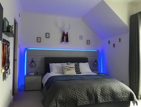 led lights to decorate room