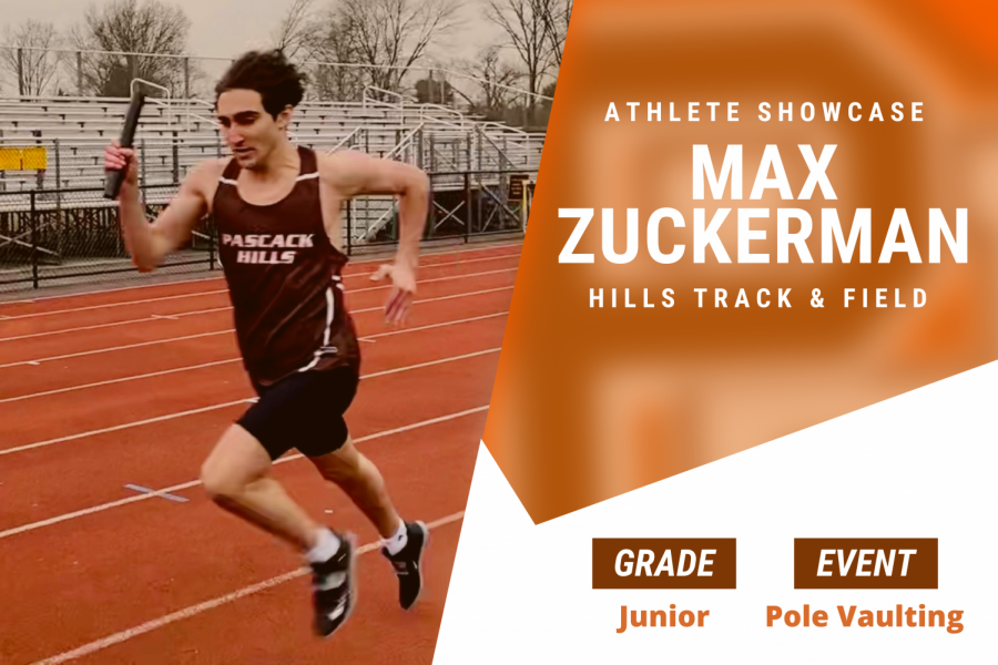 While his strongest area in track is pole vaulting, Zuckerman participates in many other events in track.