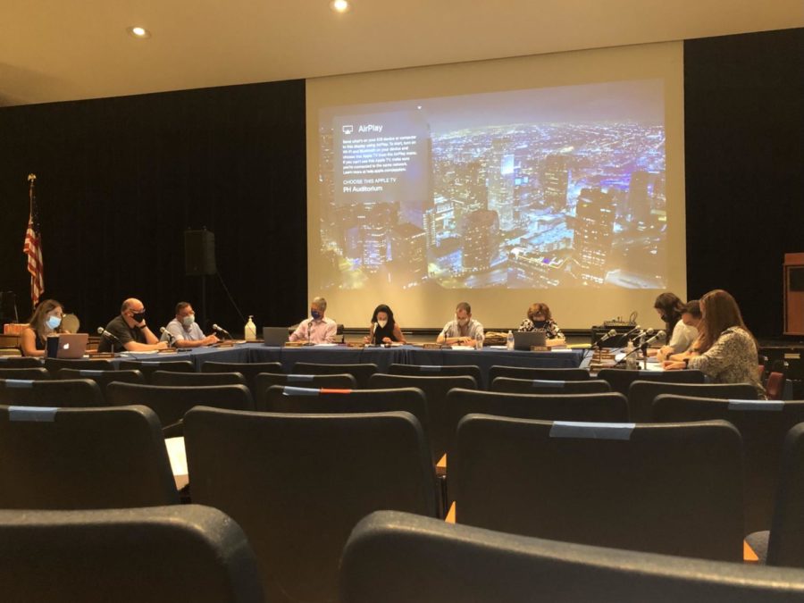 Public expresses concerns about masks, Covid-19 vaccine to district Board of Education