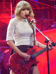Taylor Swift on her Red tour (photo licensed by Creative Commons)