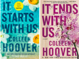 It Starts With Us By Colleen Hoover/it Ends With Us Novels Book In