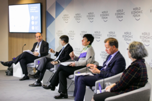 World Economic Forum discussing the ESG data.