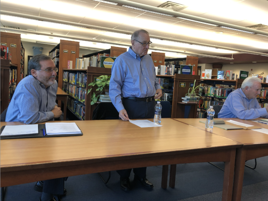 From left to right: Stephen Kalish, Tom Madru, and Bob Oppelt. 