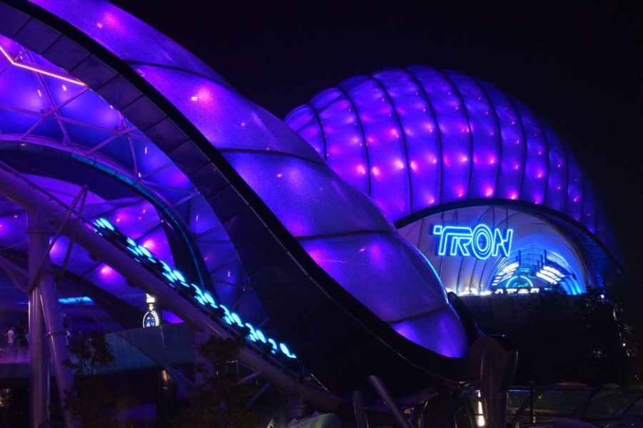 The new TRON ride.
