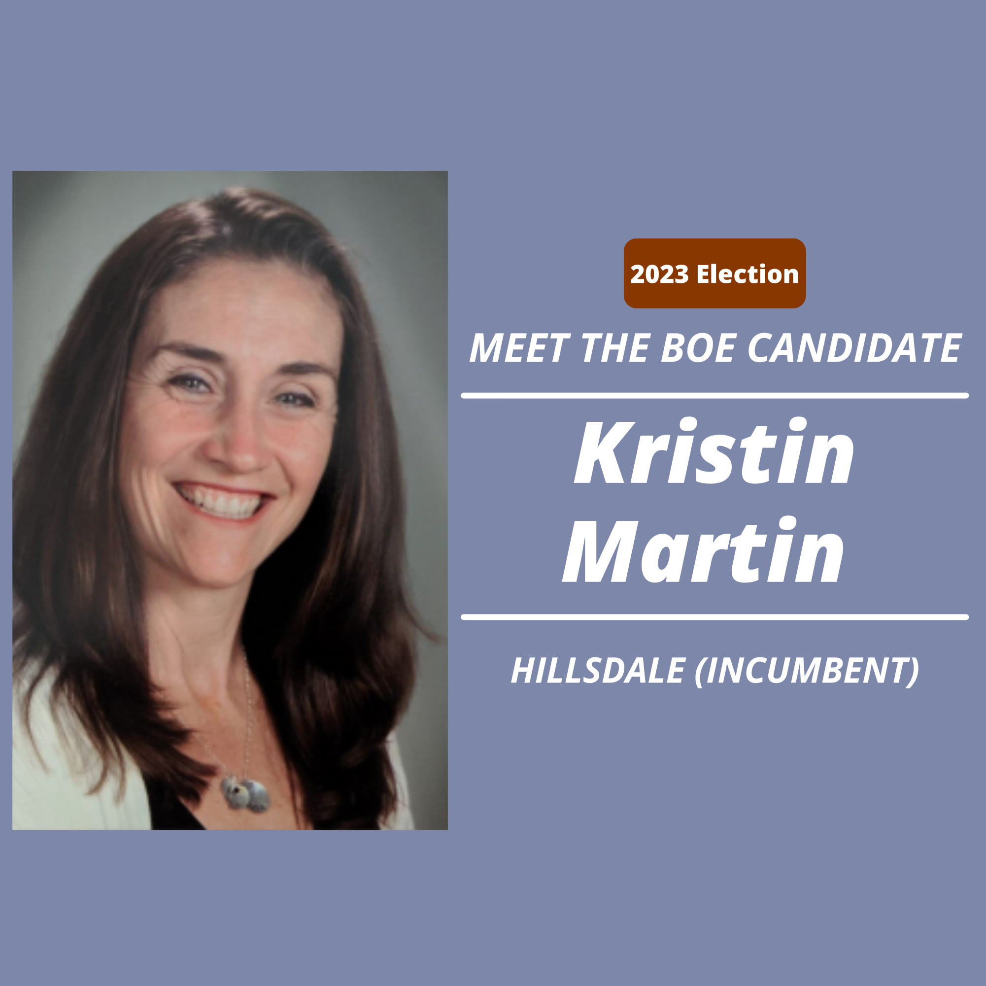 Meet the BOE candidate: Kristin Martin