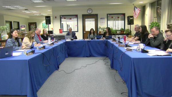 The BOE at the start of the meeting.