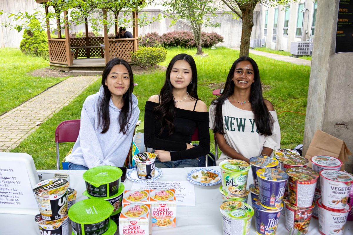 Members of the Asian Culture Club (ACC) during the event. 
