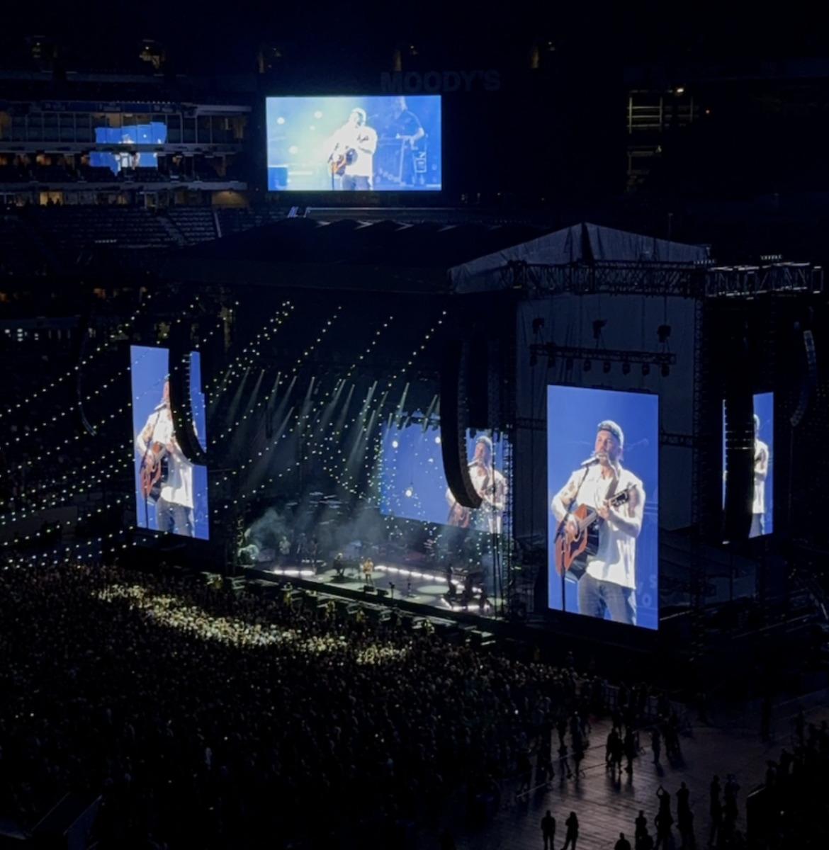 Zach Bryan performing at Metlife Stadium, East Rutherford, New Jersey on July 18th, 2025. 
