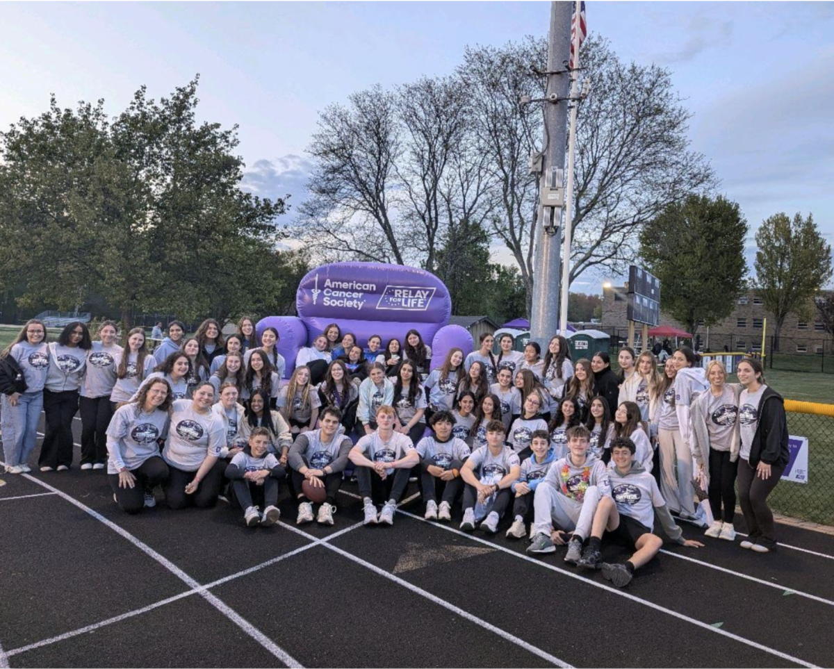TAC participants posing for a picture at the annual Relay for Life event.
